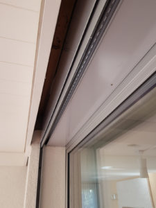 eingefahrene Rolladen vom Einfamilienhaus in Butthisholz